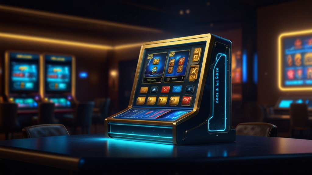 Schermo cassa con metodi di deposito e icone di pagamento in un casinò scuro